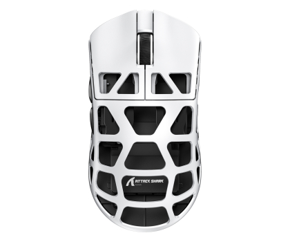 Myszka Attack Shark R3 Magnesium Alloy 8kHz/26kDPI PAW3395 biała